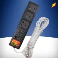 Prime Power Multi Plug Power Extension Cord High Grade Multi Functional Power Cord Socket Square Pin Made in Sri Lanka  6 Months Warranty  3.5 M, 5 M, 7 M Long Cable. 
