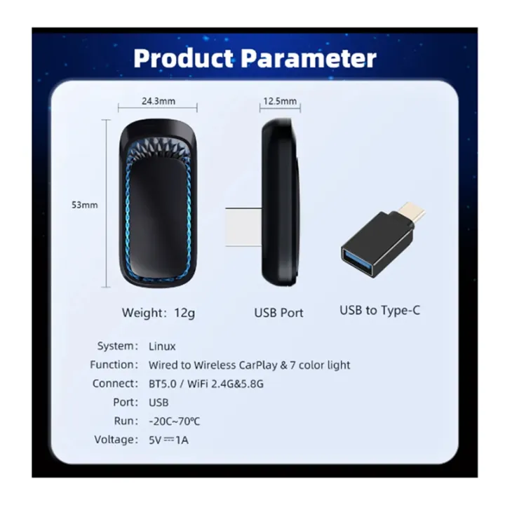RGB%20Colorful%20Wireless%20Carplay%20Mini%20Box%20Plug%20and%20Play%20Connect%20Bluetooth%20with%20Wired%20for%20Carplay(USB)%20Easy%20to%20Use%20-%20Image%202
