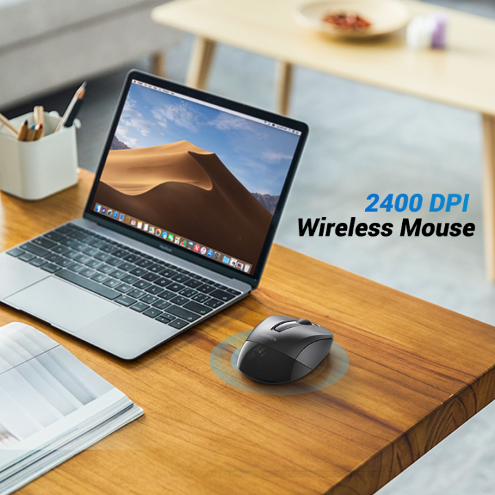 UGREEN%20Mouse%20Wi-re(less)%20Ergonomic%20Shape%20Silent%20Click%202400%20DPI%20For%20MacBook%20Tab-let%20Computer%20Laptop%20PC%20Mice%20Quiet%202.4G%20Wi-re(less)%20Mouse%20-%20Image%208