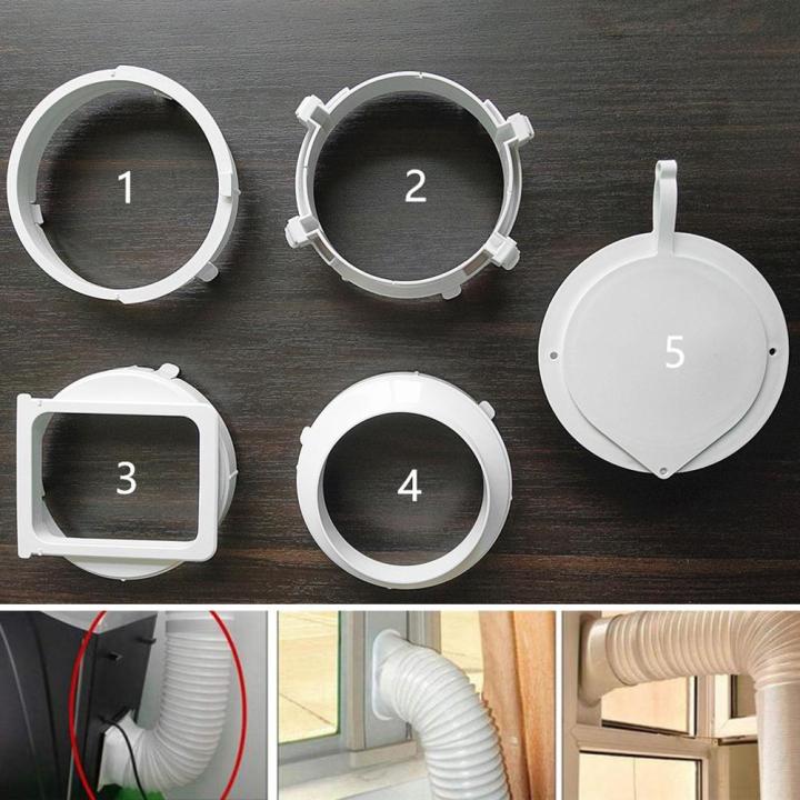 1Pc Exhaust Hose Interface Connector Conditioner Accessories Easy to