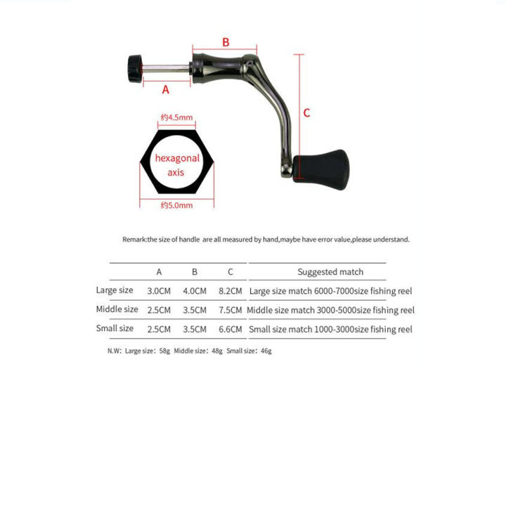 bellylady%20Metal%20Rocker%20Arm%20Spinning%20Reel%20Handle%20ip%20for%20Fishing%20Reel%20Replacement%20-%20Image%207