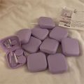 Taro Purple Lens Container Women DIY Thin Colored Contact Lens Case Box Travel Portable Lenses Storage Case. 