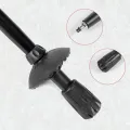4-Section Folding Walking Stick Outdoor Climbing Crutch Hiking Poles Alpenstocks. 