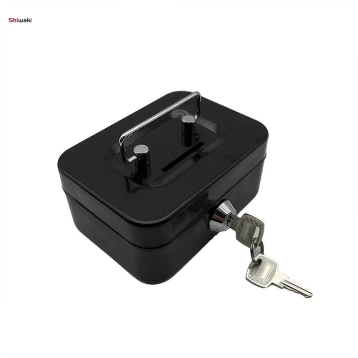 Cash%20Box%20with%20Lock%20Keepsake%20Metal%20Handle%20Money%20Box%20Portable%20Holder%20Storage%20Box%20Small%20Lockable%20Coin%20-%20Image%202