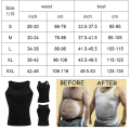 Mens Slimming Body Shaper Waist Trainer Vest Chest Compression Shirt Abs Abdomen Trimmer Undershirt Tummy Control Shapewear Tops. 