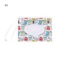 【HUT】 1PC Wet Wipes Bag With Snap Strap EVA Baby Wet Wipes Box Portable Reusable Wipes Container Eco-Friendly Cleaning Wipes Case. 