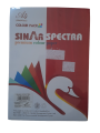 Colour A4 100 Sheets Pack Mix of 10 Rainbow Colours 80 GSM High Quality Sinar Spectra. 
