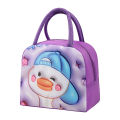 3D Cartoon Lunch Bag Insulated Thermal Food Portable Lunch Box Functional Food Picnic Lunch Bags For Women Kids Eatop. 