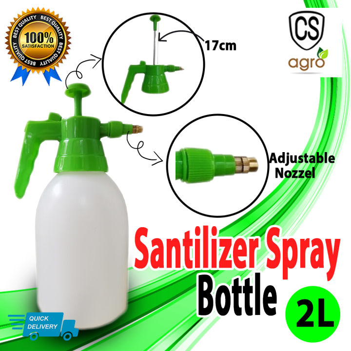 Santilizer Spray Bottle 2L Pressure Bottle Water Fertilizer Agriculture Gardening