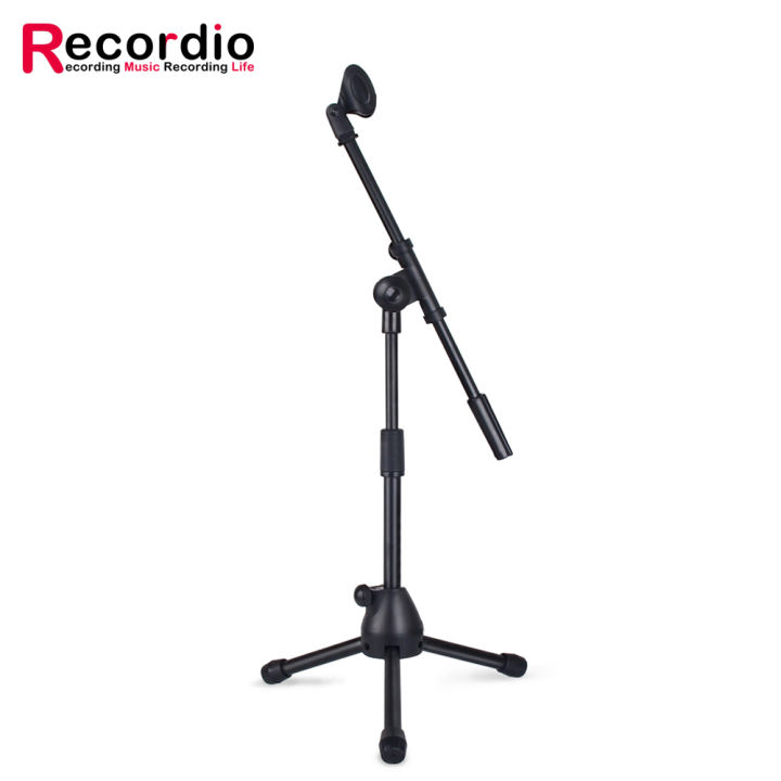 Gaz-115%20Professional%20Tripod%20Adjustable%20Floor%20Microphone%20Stand%20For%20Broadcasting%20Studio%20-%20Image%202