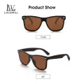 LouisWill Men Sunglasses TAC Polarized Sunglasses UV400 Sunglasses Day Night Dual Use Unisex Fashion Sunglasses Fashion Personality Sunglasses Safety Driving Sunglasses Light Weight Sun Glasses for Men Women. 