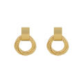 Retro Metal earrings Unique Wedding Fashion Small circle stud earrings Birthday party Multiple Women's earrings for Casual wear Evening wear Wedding occasions Gift for women Party accessories. 