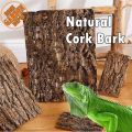 ♧┅Oak Natural Cork Bark- Reptile Terrarium Climb Platform Hiding Hut Landscape Habitat Décor Hideout. 