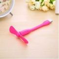 Portable Mini USB Fan Flexible Notebook Laptop Desktop Super Mute PC Cooler Cooling Desk. 