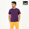 Moose Everyday Essential Tee - Violet. 