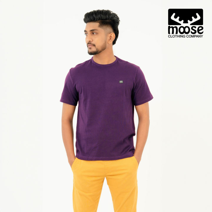 Moose Everyday Essential Tee - Violet