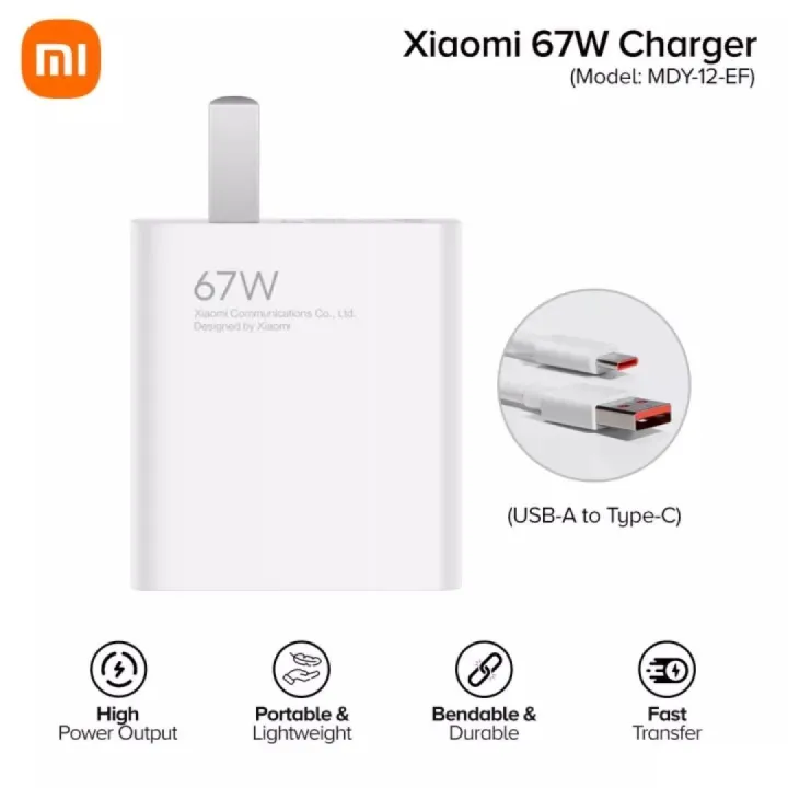 Xiaomi%2067W%20Fast%20and%206A%20USB%20Type%20C%20Charging%20Cable%20Set%20Wall%20with%20Single%20USB-A%20Port%20Power%20Adapter%20Charging%20Block%20for%20Smartphone%20-%20Image%202