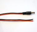 90 CM 2.1mm x 5.5mm DC Barrel Coaxial Power Plug to Bare Open Ended Wire  Cp 000  L. 