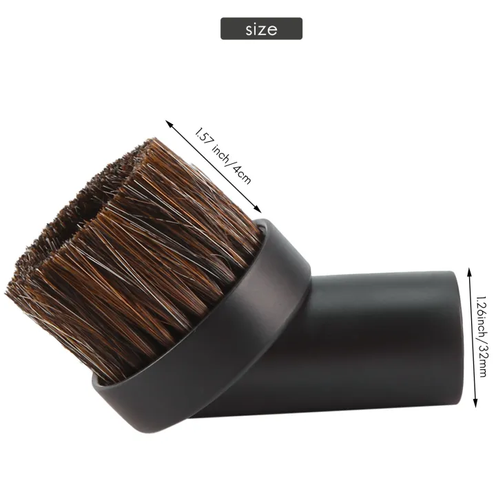 32Mm%20Dusting%20Brush%20Dust%20Tool%20Attachment%20for%20Vacuum%20Cleaner%20Round%20Horse%20Hair%20-%20Image%206