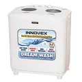 Innovex Semi  6.5 KG Washing Machine - White. 