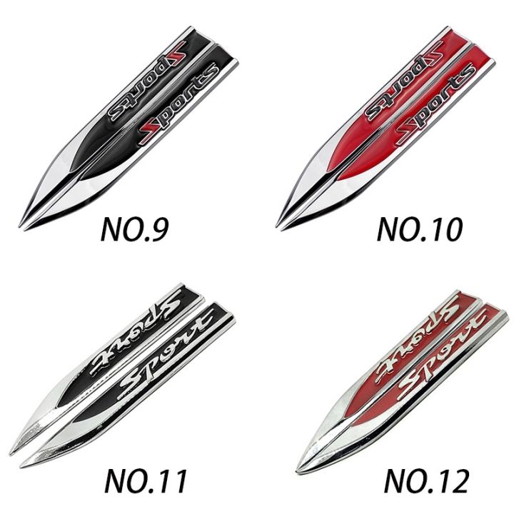 2pcs%20Sport%20VIP%20Turbo%20Metal%20Car%20Side%20Body%20Sticker%20Auto%20Rear%20Emblem%20Badge%20Decal%20-%20Image%204