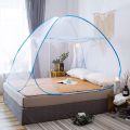 Foldable Mosquito Net (6×5 ft) One Side Zipper With Bottom Layer Net. 
