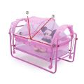 Newborn Babies Cot | Durable Metal Frame | Baby Swinging Crib With Mosquito Net | MD206 |. 