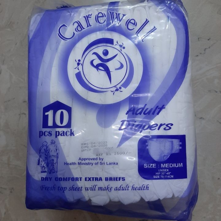 10pcs%20Dry%20Comfort%20Adults%20Premium%20quality%20Medium%20Size%20Hip%20Size%2030''-%2040''%20Diapers%20Pampers%20For%20Unisex%20-%20Image%202