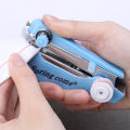 Portable Mini Manual Sewing Machine Simple Operation Sewing Tools Sewing Cloth Fabric Handy Needlework Tool 1Pcs. 