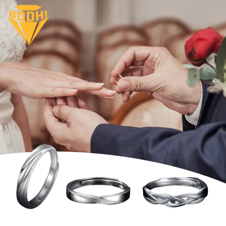 Silver Niche Light Luxury Ring Men's Ring, Simple And Versatile Style