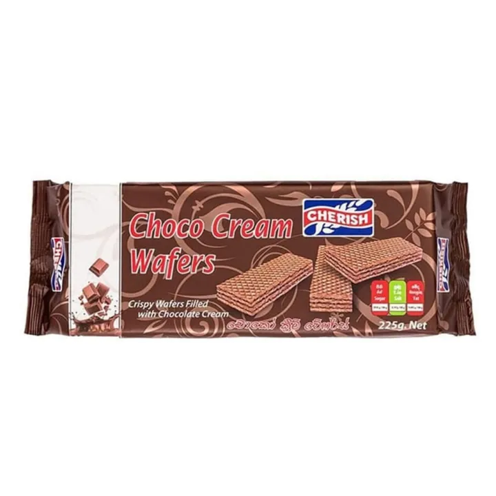 Cherish Chocolate Cream Wafers Biscuit - 225g