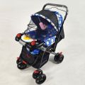 New Music Baby stroller can sit or lie down ultra-light portable folding baby umbrella car four-wheel children's stroller. 