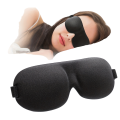 3D Sleep Mask 100% Blackout | Zero Eye Pressure Contoured Design | Adjustable Strap Side Sleeper | Travel Nap Night Shift Yoga | Carry Pouch Included | 21x9x3cm. 