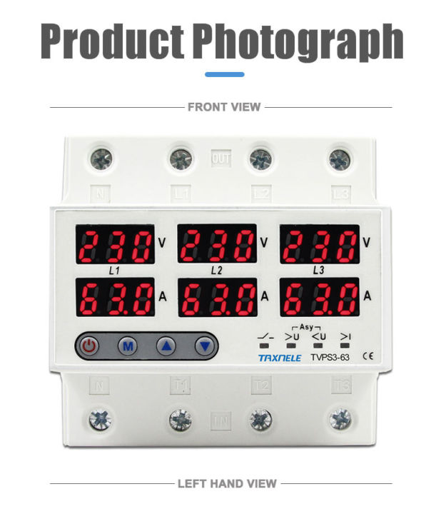 3%20Phase%20Voltage%20Relay%20380V%20Voltmeter%20Ammeter%20over%20and%20Under%20Voltage%20Monitor%20Relays%20Protector%20Adjust%20Current%2063A%20Digital%20Power%20Guard%20(3%20Phase)%20Custom%20Programable%20-%20Image%202
