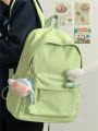 Japanese StyleinsSimple Casual All-Match Backpack Mori Style Travel Backpack Middle School Students College Students Bag Women. 