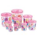 Flora container set 9 pcs. 