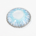 Neocosmo Color Contact Lens  3 TONE BRILLIANT BLUE COLORED CONTACTS Yearly Useable for Men And Women. 