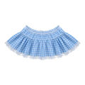 Women Y2K Lace Mini Skirt Summer Plaid Gingham Ruffle Short Fairy Princess Low Rise Pleated A-line Skirts Lolita 2000s. 