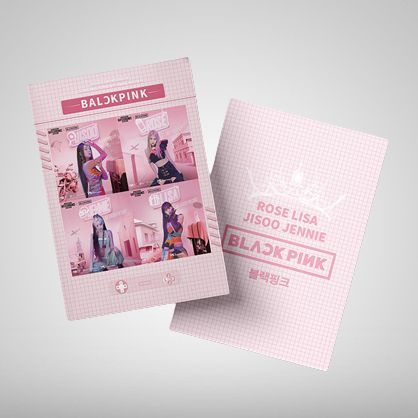 Black pink Album Book | Kpop Lisa Jenny Jisoo Rose Photocard Art