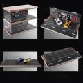 1/64 Scale Diecast Model Car Display Case for Toy Cars Model Car Collectible. 