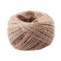100 Meter - Natural Textured Hessian Jute Twine String 1mm. 