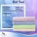 Halcyon 100% Cotton Bath Towel - 27 by 54 Hotel Range. 