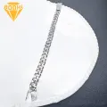 Durable Stainless Steel Bracelet Stylish Stainless Steel Cuban Link Bracelet for Men in Black/gold Perfect Gift for Friends High Quality Alloy Jewelry Rust-resistant Bracelet. 