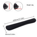 Keyboard Wrist Rest Pad Wrist Rest Mouse Pad Memory Foam Superfine Fibre for PC Computer Gaming Keyboard Raised Platform Hands. 