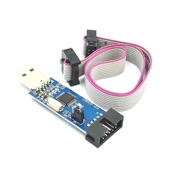 Arduino%20USBASP%20USBISP%20AVR%20Programmer%20USB%20ISP%20USB%20ASP%20ATMEGA8%20ATMEGA128%20Support%20Win7%2064K%2010Pin%20To%206%20Pin%20Adapter%20Board%20-%20Image%202