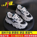 Dad Shoes Women ins Tide 2024 Summer New All-Match Platform Height Increasing Casual Sneaker Female Student Shoes. 