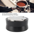 51mm Coffee Distributor 4 Leaf Spiral Coffee Distribution Tool for Coffee Shop. 