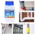 Block powder  Dreain cleaning powder Plumbing Cleaning Powering Agent Carefully Selected Pipe Cleaner Dissolves and Deodorizes Oil Stain from Toilet and Kitchen Drain  Drain cleaner remove clogged drainage in sink drain - sink pipe cleaner. 