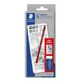 STAEDTLER® 61 110 C6 Tradition Pencil Sketching Set of 6+2 Bonus Pack. 