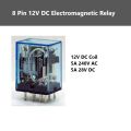 8 Pin 12V DC Electromagnetic Relay. 